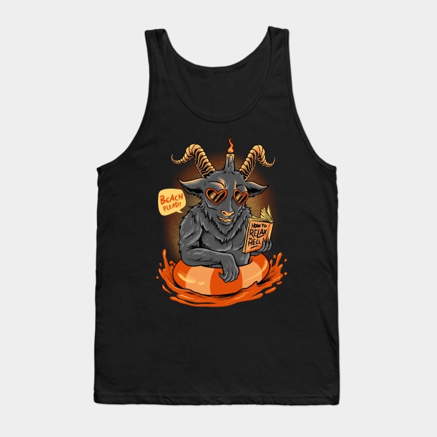 relax time of evil Tank Top by spoilerinc